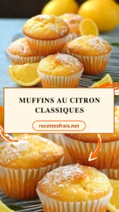 Muffins au citron classiques