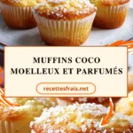 Muffins coco moelleux et parfumés