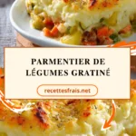 Parmentier de légumes gratiné