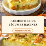 Parmentier de légumes racines