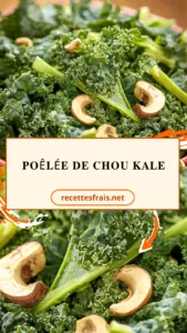 Poêlée de chou kale