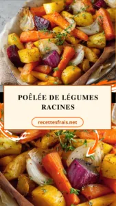 Poêlée de légumes racines