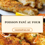 Poisson pané au four