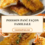 Poisson pané façon familiale
