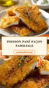 Poisson pané façon familiale