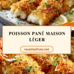 Poisson pané maison léger
