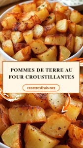 Pommes de terre au four croustillantes
