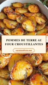 Pommes de terre au four croustillantes