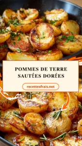 Pommes de terre sautées dorées