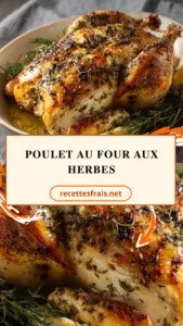 Poulet au four aux herbes