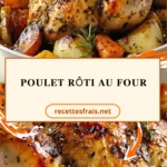 Poulet rôti au four