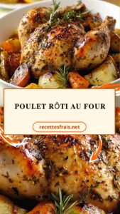 Poulet rôti au four