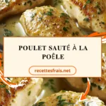 Poulet sauté à la poêle