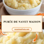 Purée de navet maison