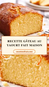 Recette Gâteau au yaourt fait maison