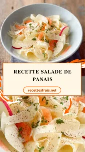Recette Salade de panais