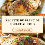 Recette de Blanc de Poulet au four
