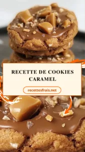 Recette de cookies caramel