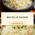 Riz pilaf maison