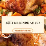 Rôti de dinde au jus