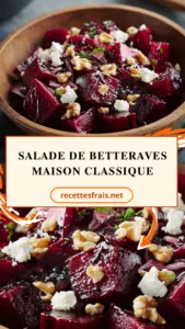 Salade de betteraves maison classique