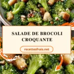 Salade de brocoli croquante