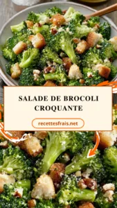 Salade de brocoli croquante