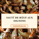 Sauté de bœuf aux oignons