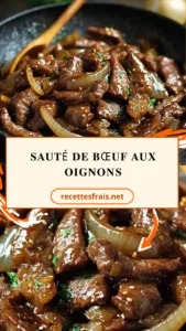 Sauté de bœuf aux oignons