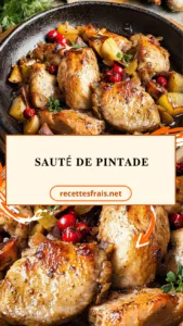 Sauté de pintade