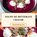 Soupe de betterave chaude