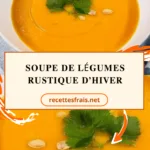 Soupe de légumes rustique d’hiver
