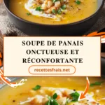 Soupe de panais onctueuse et réconfortante