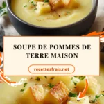 Soupe de pommes de terre maison