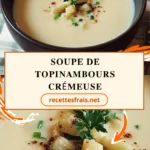 Soupe de topinambours crémeuse
