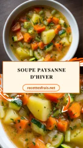 Soupe paysanne d’hiver