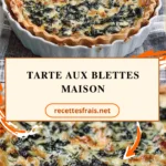 Tarte aux blettes maison
