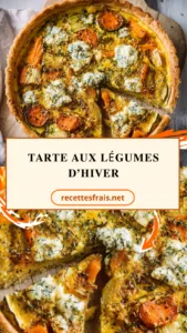 Tarte aux légumes d’hiver
