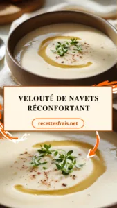 Velouté de navets réconfortant
