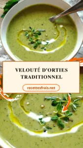 Velouté d’orties traditionnel