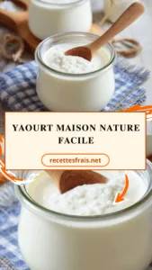 Yaourt maison nature facile