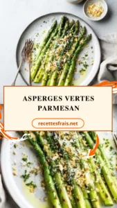Asperges vertes parmesan