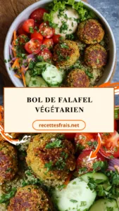 Bol de Falafel Végétarien
