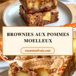 Brownies aux pommes moelleux