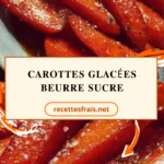Carottes glacées beurre sucre