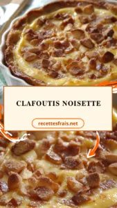 Clafoutis noisette