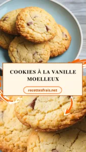 Cookies à la vanille moelleux
