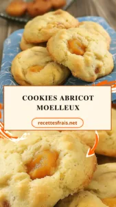 Cookies abricot moelleux
