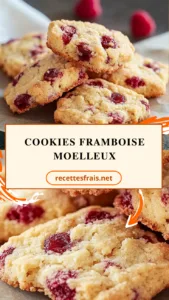 Cookies framboise moelleux