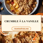 Crumble à la vanille